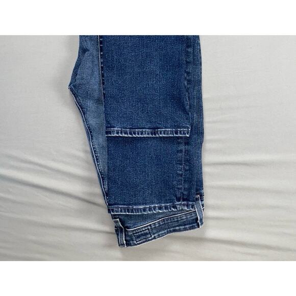 AG Mari High Rise Straight Stretch Denim Jeans. Medium Wash, Women's 29R. GUC! - Picture 3 of 9